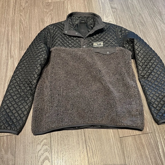 Patagonia Mixed Snap-T Fleece and Quilt Pullover - Picture 2 of 6